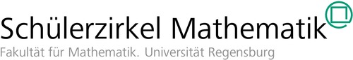 Schülerzirkel Mathematik. Universität Regensburg. Logo